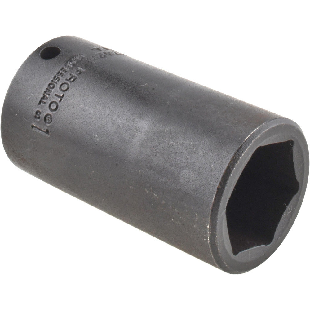 Proto J7732H Impact Socket 3/8" Drive, 1" Socket, Hex Drive