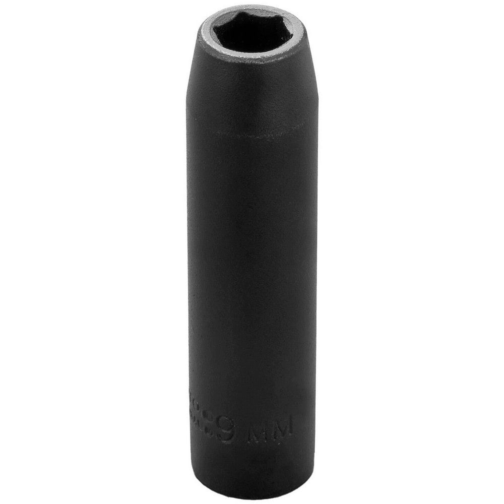 Proto J7009M Impact Socket 3/8" Drive, 9mm Socket, Hex Drive