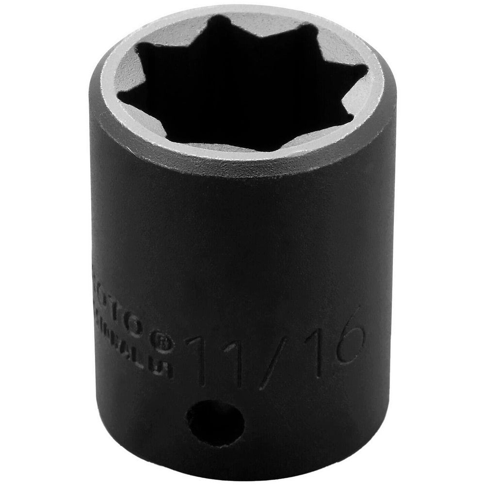 Proto J7422S Impact Socket 1/2" Drive, 11/16" Socket
