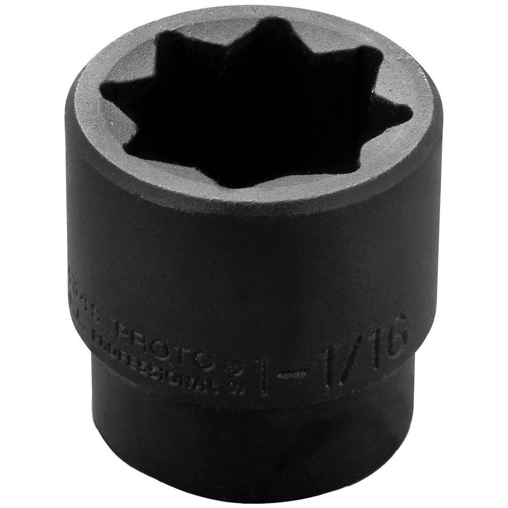 Proto J7434S Impact Socket 1/2" Drive, 1-1/16" Socket