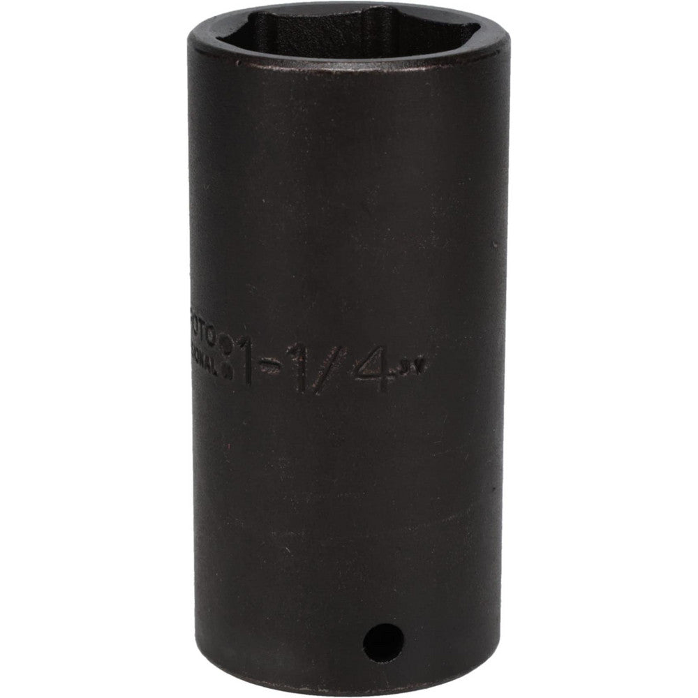 Proto J7340H Impact Socket 1/2" Drive, 1-1/4" Socket, Hex Drive