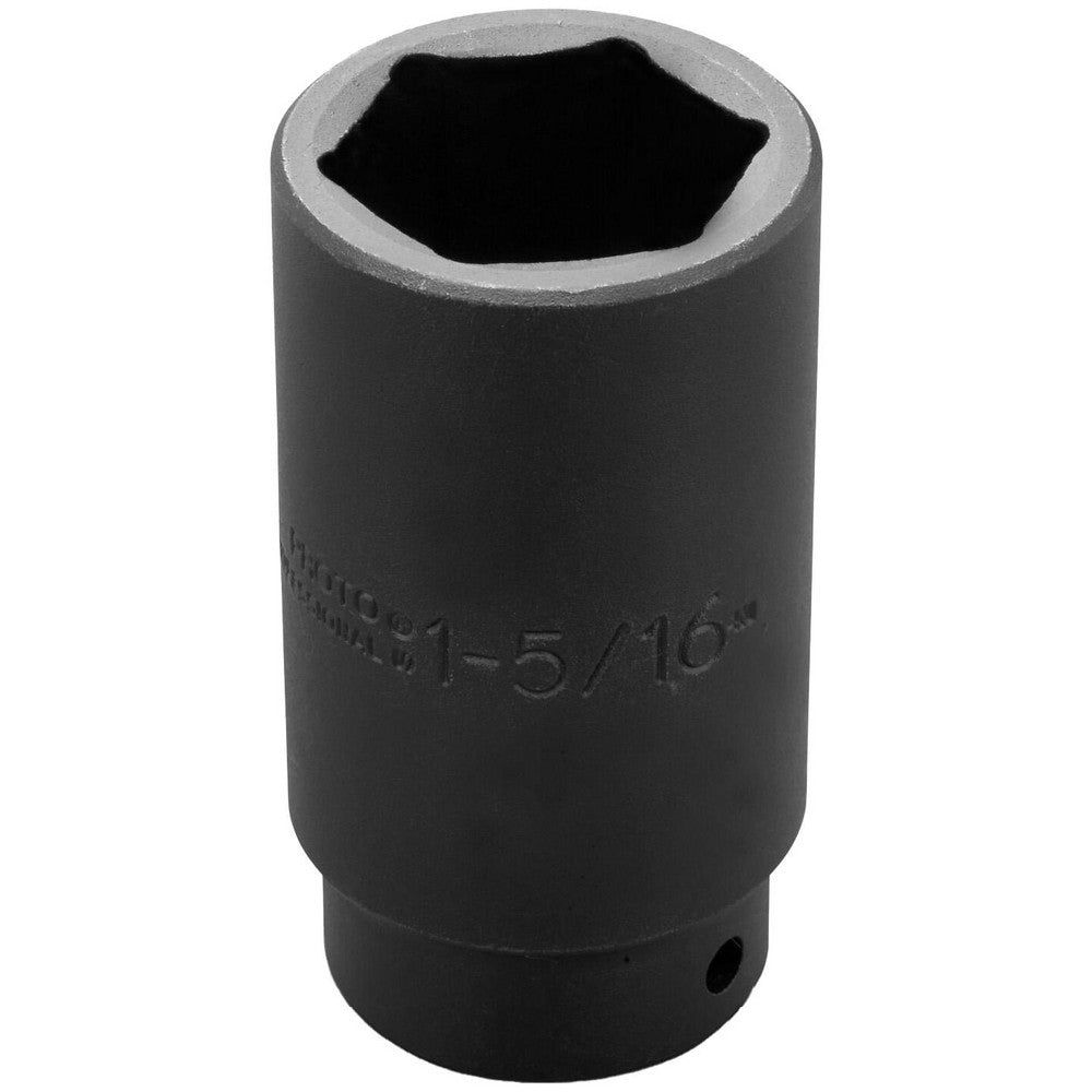 Proto J7342H Impact Socket 1/2" Drive, 1-5/16" Socket, Hex Drive