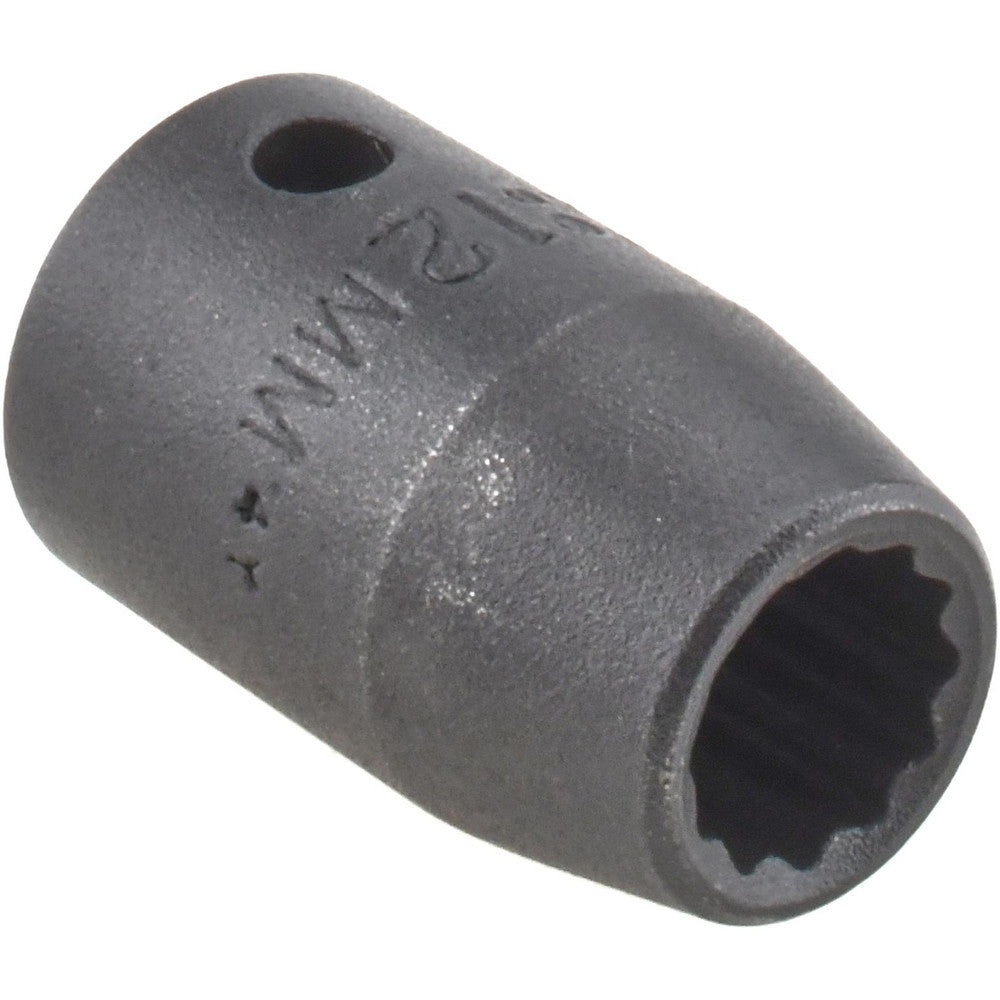 Proto J7412MT Impact Socket 1/2" Drive, 12mm Socket
