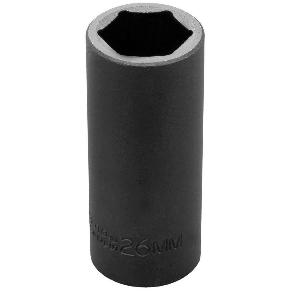 Proto J7326M Impact Socket 1/2" Drive, 26mm Socket, Hex Drive