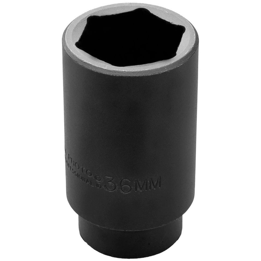 Proto J7336M Impact Socket 1/2" Drive, 36mm Socket, Hex Drive