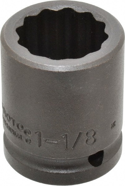 Proto J07518T Impact Socket 3/4" Drive, 1-1/8" Socket