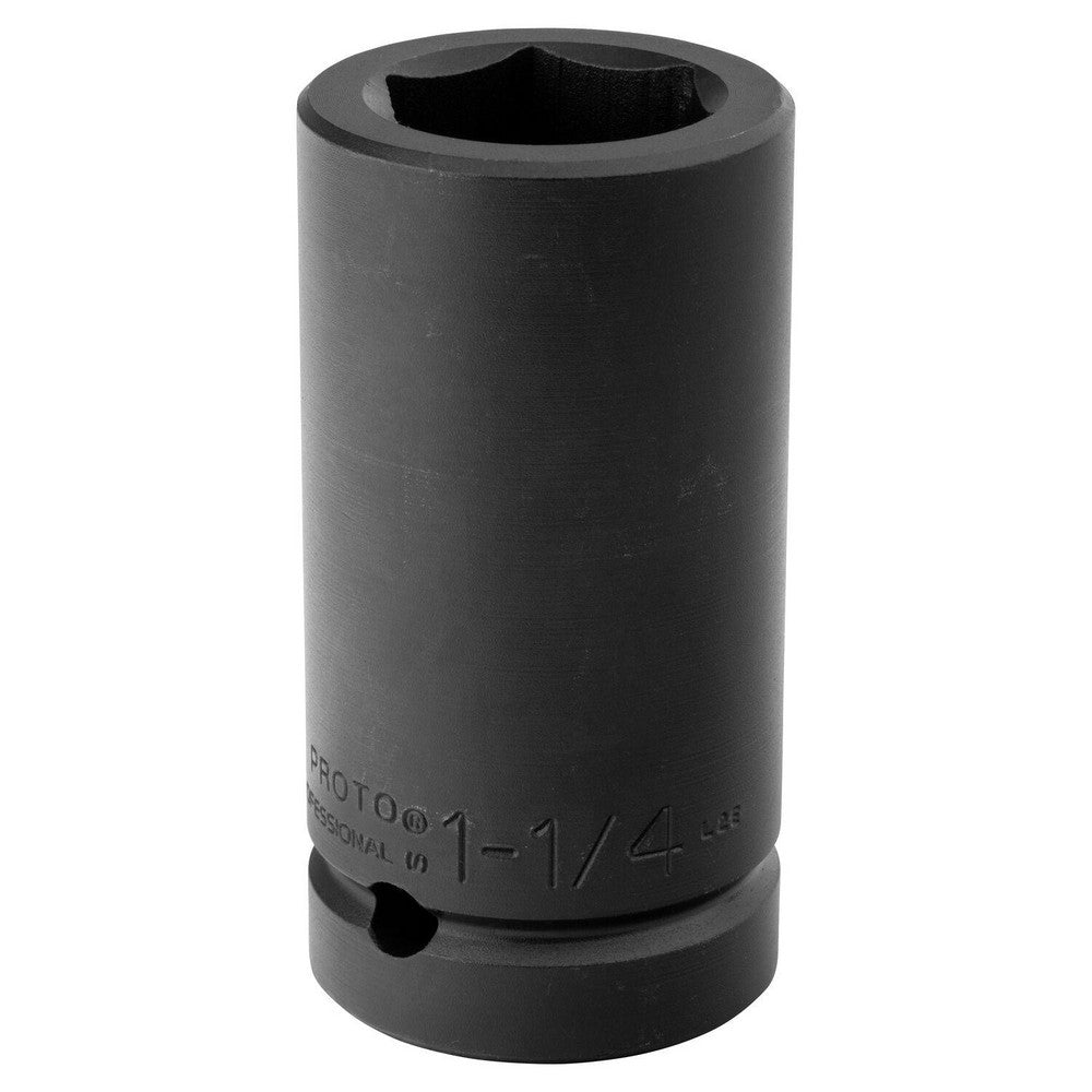 Proto J10020L Impact Socket 1" Drive, 1-1/4" Socket, Hex Drive