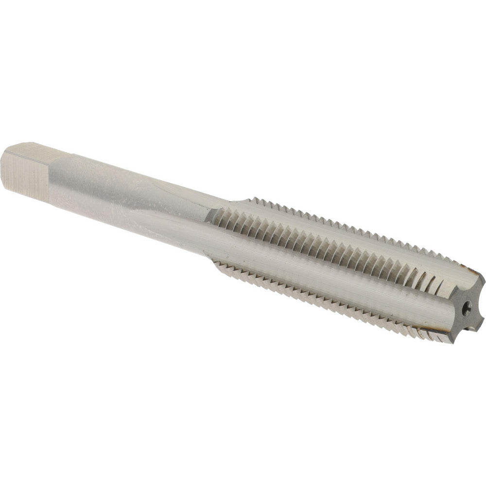 Hertel K014596AS Straight Flute Tap 7/16-20 UNF, 4 Flute, Plug Chamfer, High-Speed Steel, Bright/Uncoated Finish