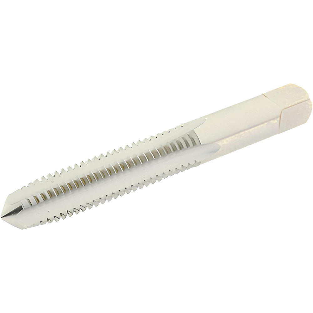 Hertel K011900AS Straight Flute Tap 3/8-16 UNC, 4 Flute, Plug Chamfer, High-Speed Steel, Bright/Uncoated Finish