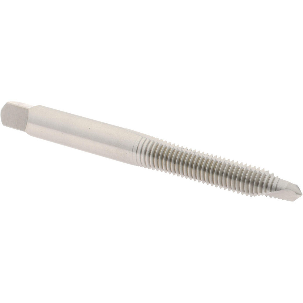 Hertel K011069AS Spiral Point Tap 1/4-28 UNF, 2 Flutes, Plug Chamfer, HSS, Bright/Uncoated Coated