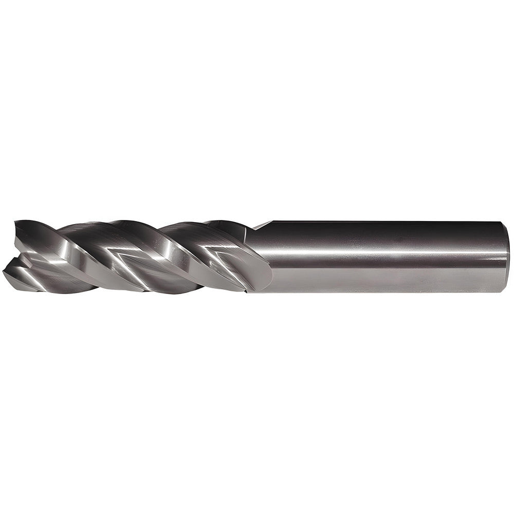 Kennametal 3660425 Corner Radius End Mill 3/8" Dia, 3/4" LOC, 0.03" Radius, 3 Flutes, Solid Carbide