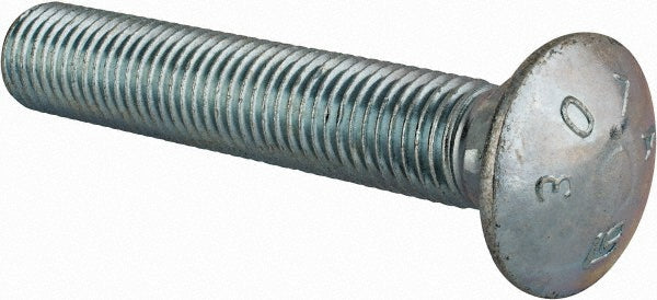 Value Collection CAI207504500-020BX Carriage Bolt 3/4-10, 4-1/2" Length Under Head, Square Neck
