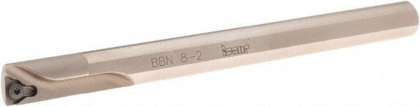Iscar 3600010 Indexable Boring Bar BBN 8-2, 0.5510" Min Bore, Right Hand, 91 deg Lead, Steel