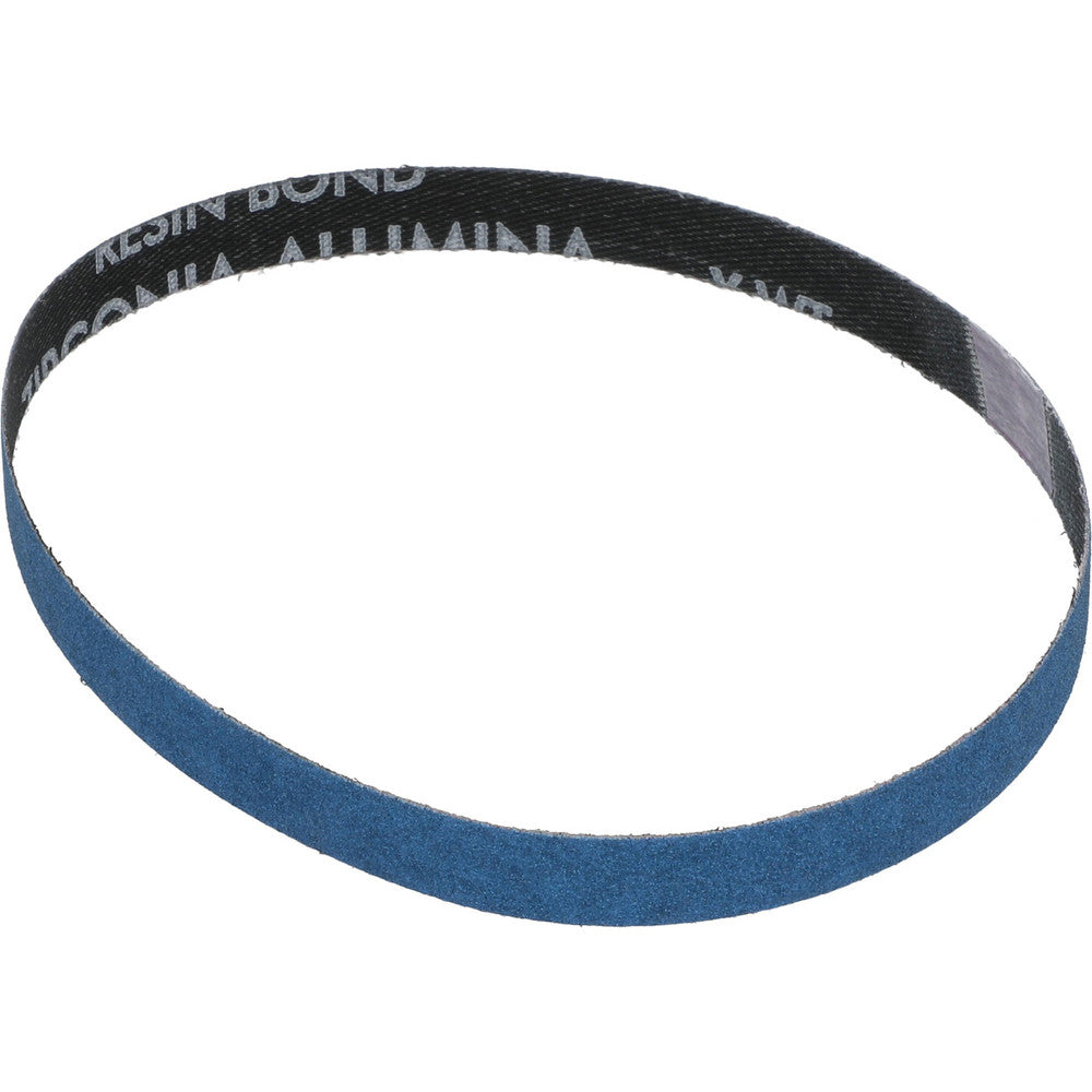 Norton 78072728567 Abrasive Belt 1/2" Wide, 18" Long, 120 Grit, Zirconia Alumina