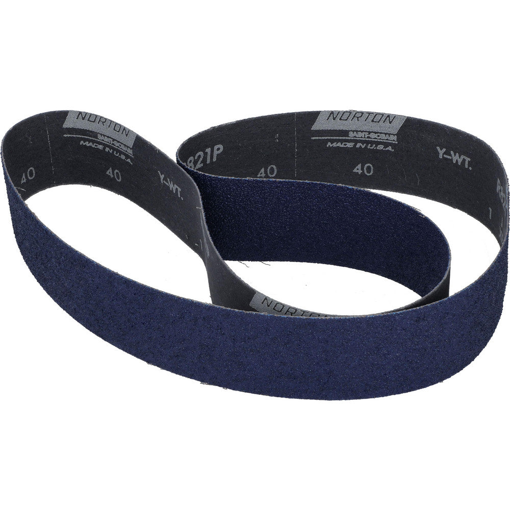 Norton 78072727102 Abrasive Belt 2" Wide, 48" Long, 40 Grit, Zirconia Alumina