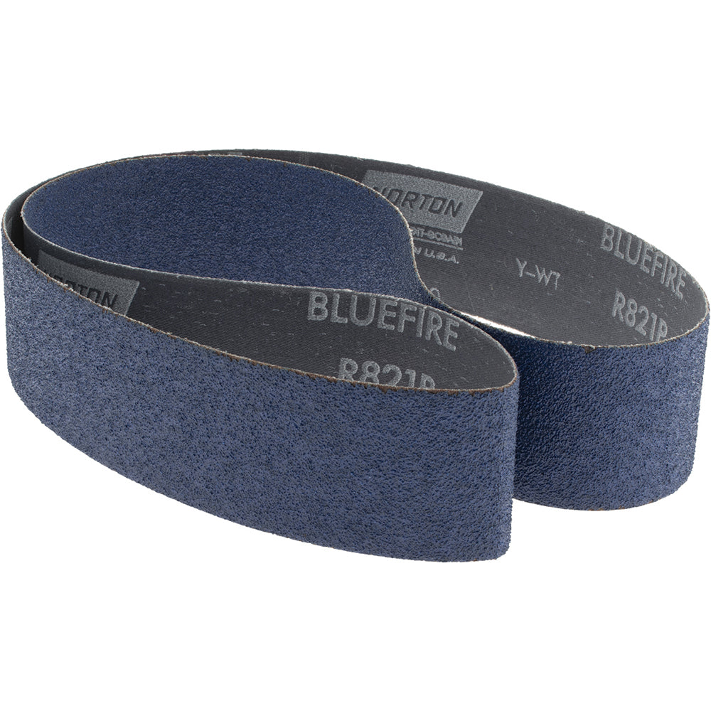 Norton 78072727101 Abrasive Belt 2" Wide, 48" Long, 50 Grit, Zirconia Alumina