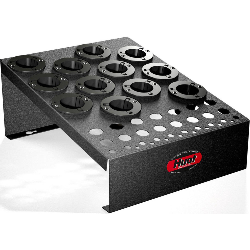 Huot 14725 12-1/2 Inches Width x 6-3/4 Inches Height NC Tool Holder and DA Collet Rack