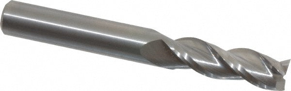 Kennametal 5059203 Square End Mill 3/8'' Dia, 1-1/8'' LOC, 3/8'' Shank Dia, 3'' OAL, 3 Flutes, Solid Carbide