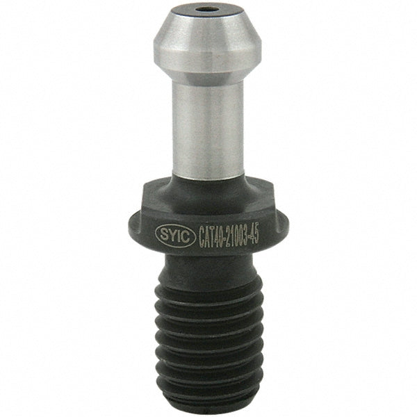 Techniks 21003-45 Retention Knob CAT40, 5/8-11 Thread, 45 ° Angle Radius, 0.59" Knob Dia