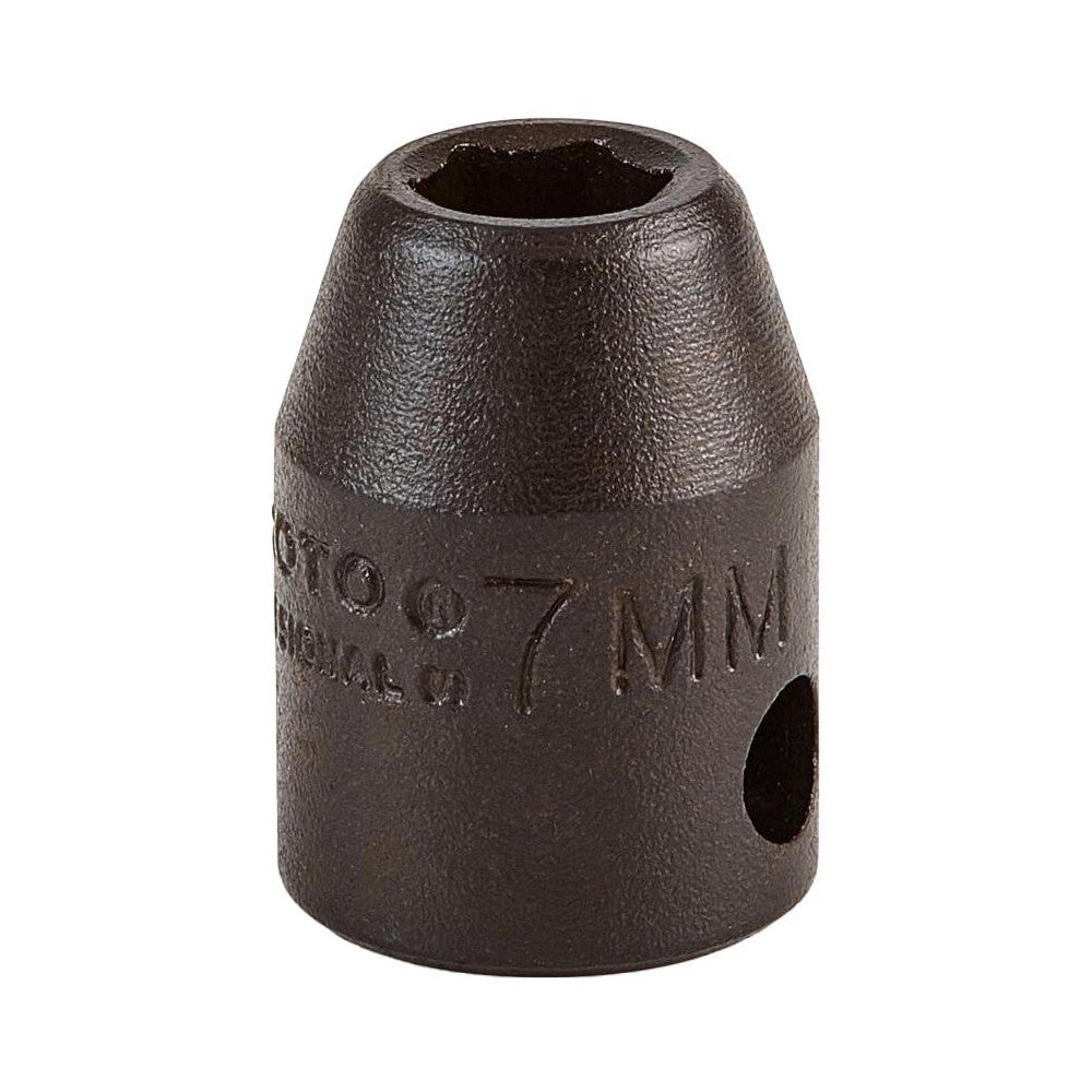 Proto J7207M Impact Socket 3/8" Drive, 7mm Socket, Hex Drive
