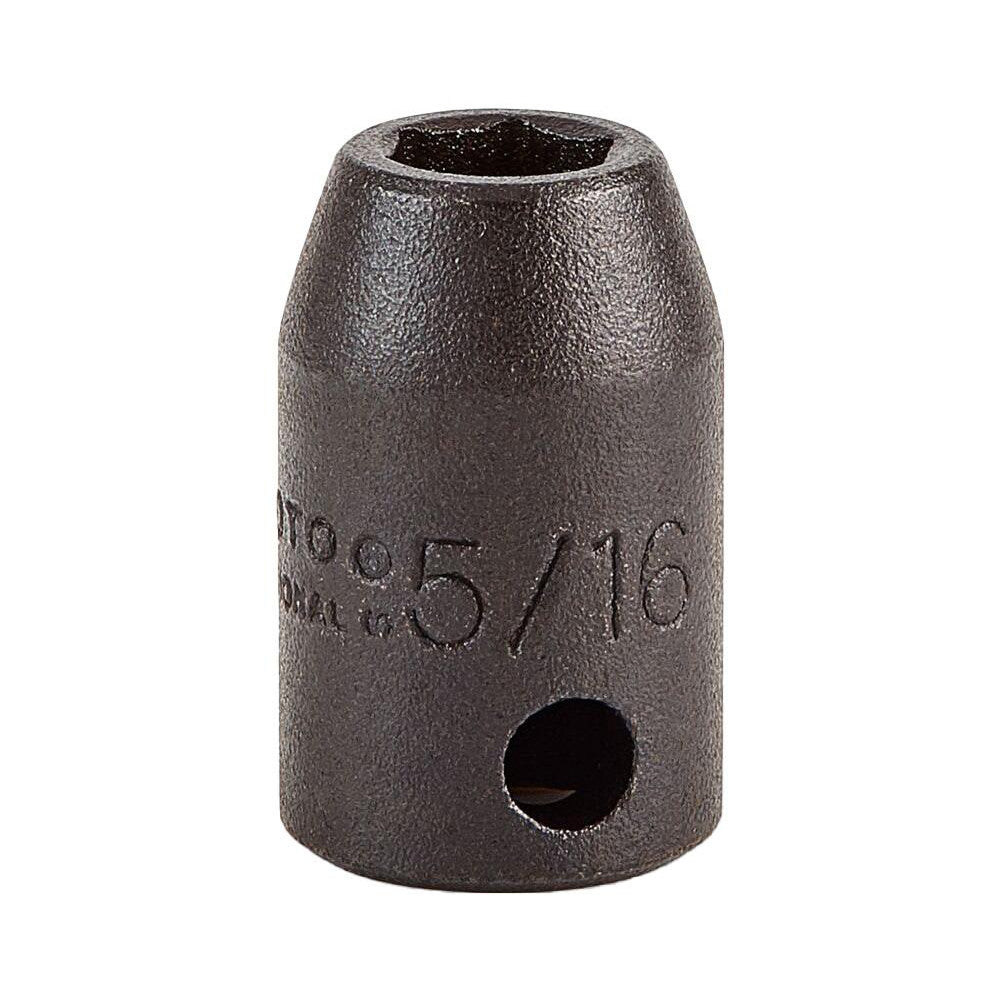 Proto J7210H Impact Socket 3/8" Drive, 5/16" Socket, Hex Drive