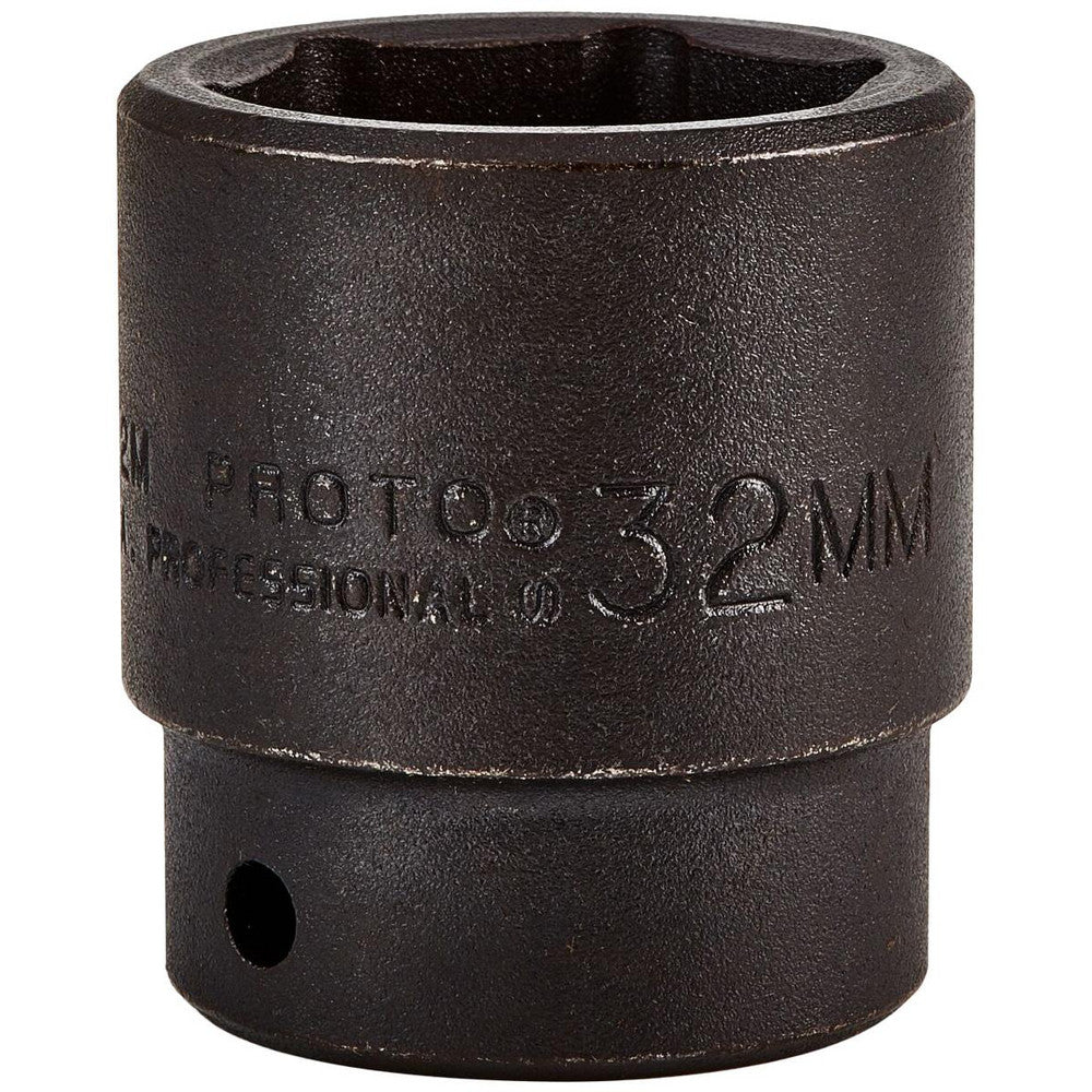 Proto J7432M Impact Socket 1/2" Drive, 32mm Socket, Hex Drive