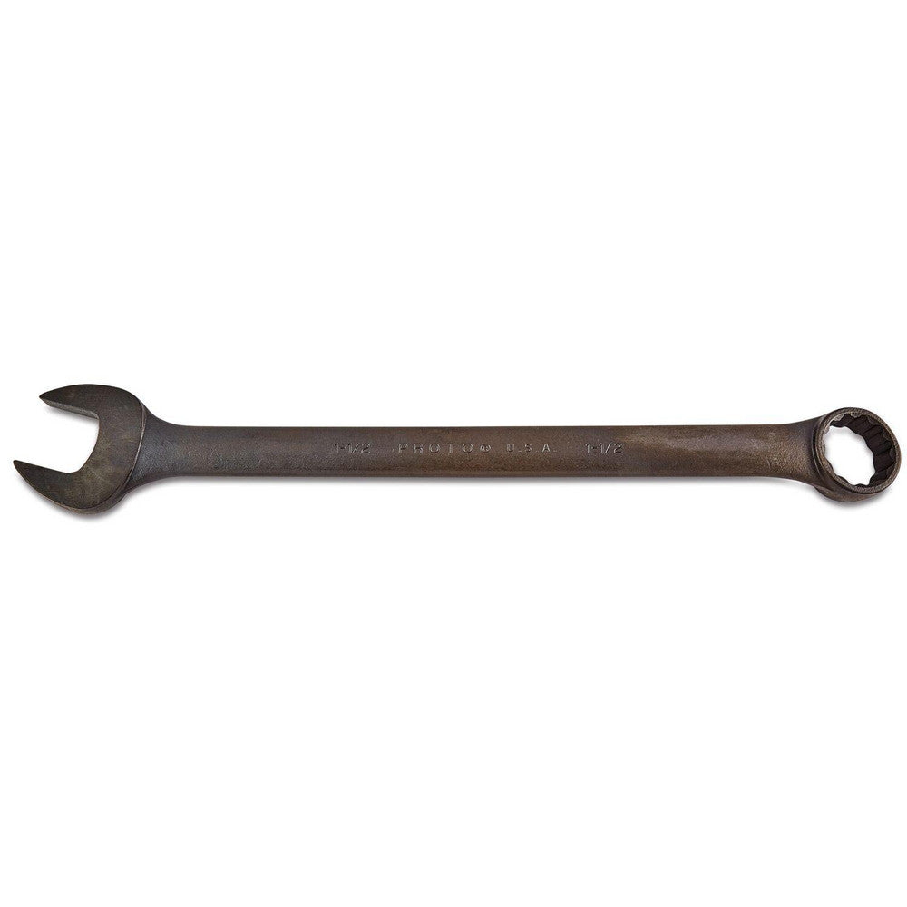 Proto J1248B Combination Wrench 1-1/2" Head Size, 15 deg Offset