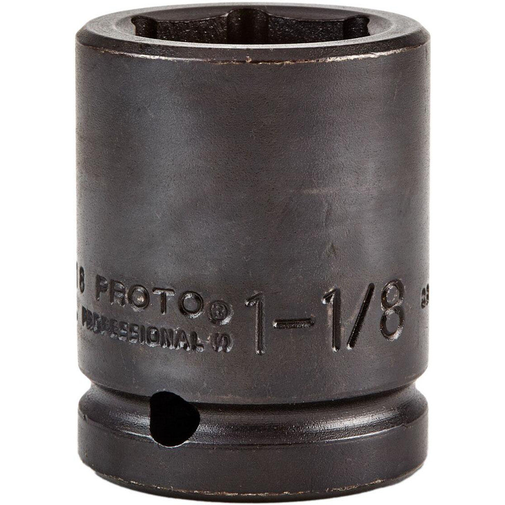 Proto J07518 Impact Socket 3/4" Drive, 1-1/8" Socket, Hex Drive