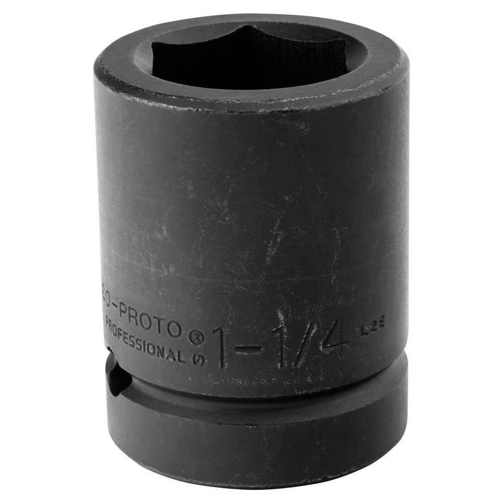 Proto J10020 Impact Socket 1" Drive, 1-1/4" Socket, Hex Drive