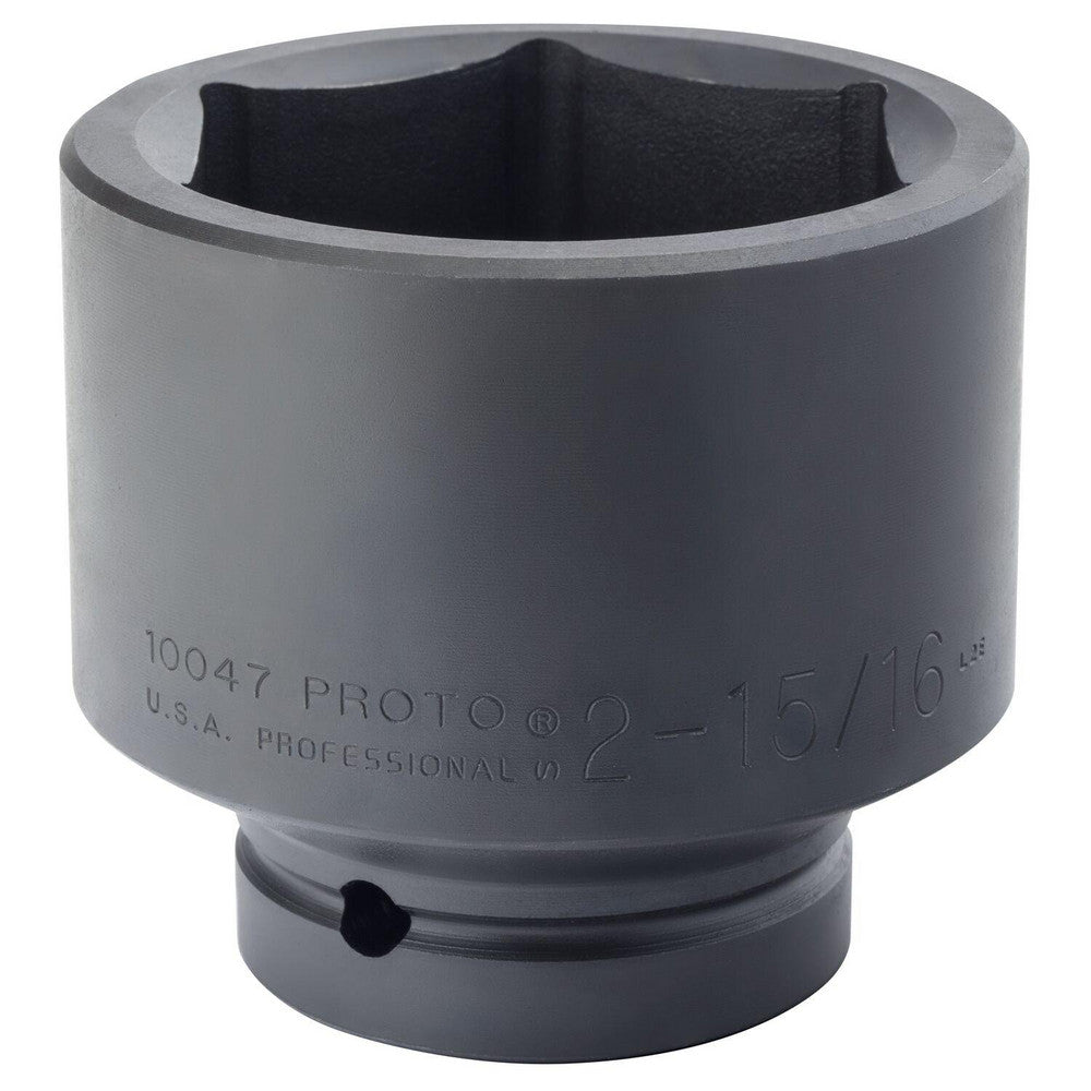 Proto J10047 Impact Socket 1" Drive, 2-15/16" Socket, Hex Drive