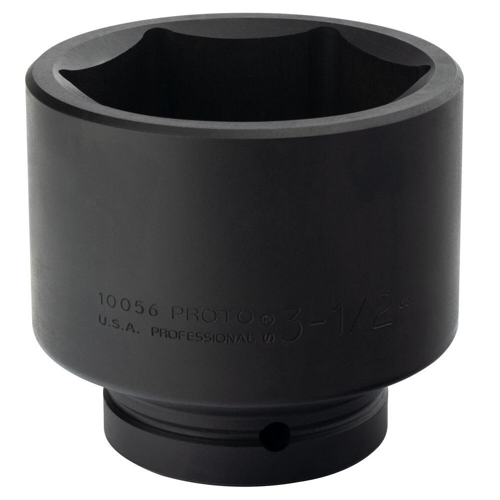 Proto J10056 Impact Socket 1" Drive, 3-1/2" Socket, Hex Drive