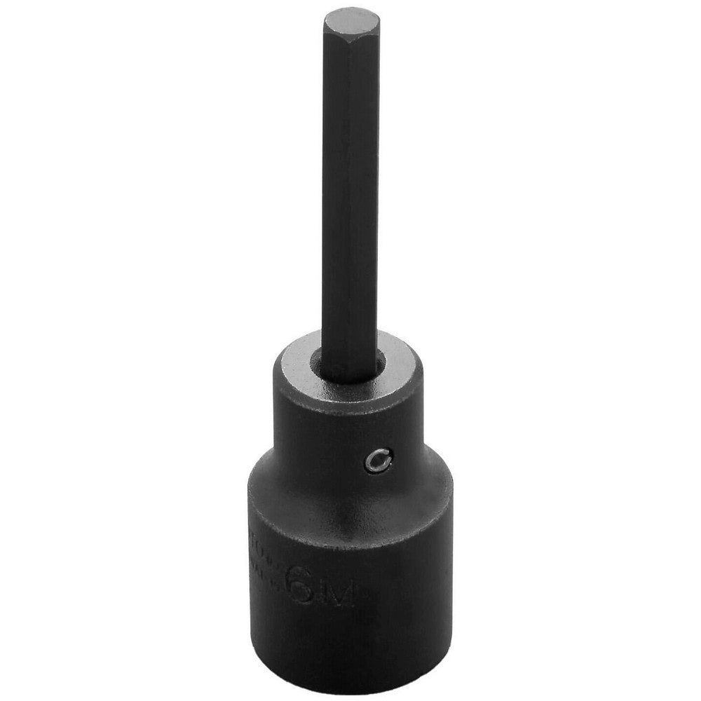 Proto J7441-6M 1/2" Drive, 6mm Impact Hex Bit Socket