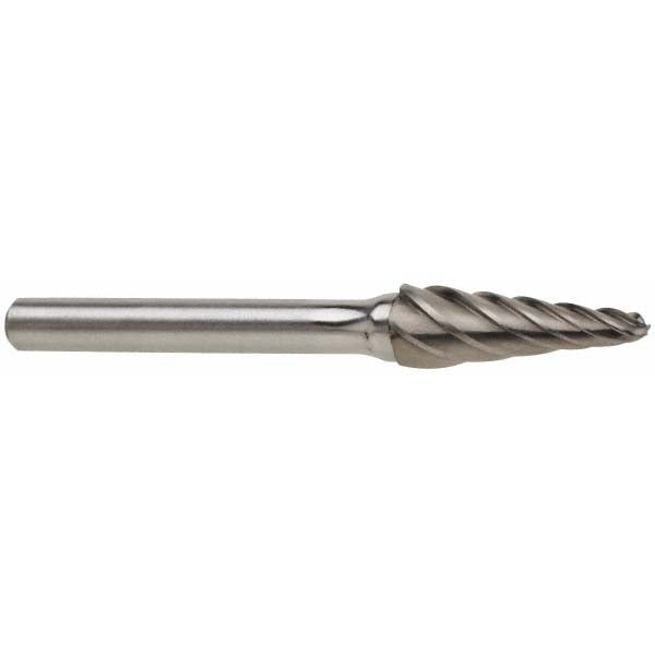 Kyocera SGS Precision Tools 19074 Abrasive Burr SL-5NF, 5/8" Cut Dia, Ball Nose Cone, Aluma Cut