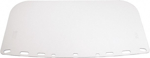 BULLARD 840M Face Shield Windows & Screens Face Shield, Clear, 8" High, 0.04" Thick