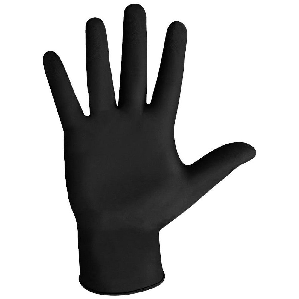 ironCLAD M02042 Disposable Glove Series M02, Size Medium, 5.0 mil, Not Coated, Nitrile, Food, General Purpose & Medical Grade, Powder-Free, No