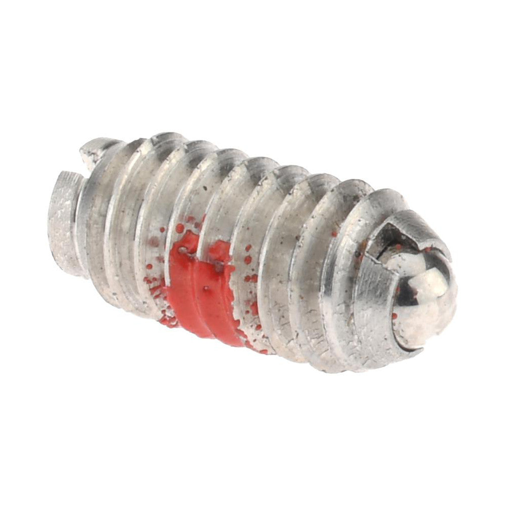 Gibraltar 10100-G Threaded Ball Plunger 8-32, 0.093" Ball Dia, 11/32" Body Length, 0.025" Max Ball Reach