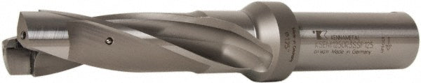Kennametal 1505130 Replaceable-Tip Drill 31.75 to 32 mm Dia, 96 mm Max Depth, 31.75 mm Weldon Flat Shank
