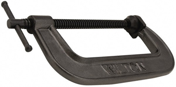 Hargrave 22009 C-Clamp 14" Max Opening, 3-3/4" Throat Depth, Ductile Iron