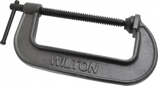Wilton 22005 C-Clamp 6" Max Opening, 2-3/4" Throat Depth, Light-Duty, Ductile Iron Body