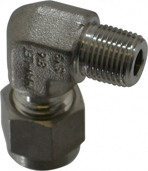 Ham-Let 3002179 Compression Tube Male Elbow 1/8" Thread, Compression x MNPT