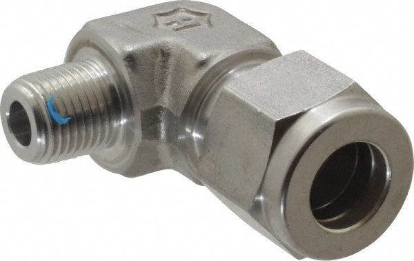 Ham-Let 3002187 Compression Tube Male Elbow 1/8" Thread, Compression x MNPT