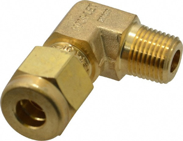 Ham-Let 3102293 Compression Tube Male Elbow 1/8" Thread, Compression x MNPT