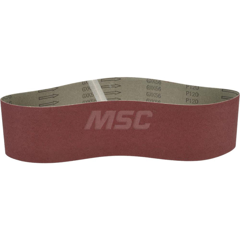 Tru-Maxx 7277 Abrasive Belt 4" Wide, 36" Long, 120 Grit, Aluminum Oxide