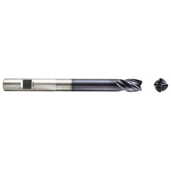 Seco 17002920 Corner Radius End Mill 1/2" Dia, 5/8" LOC, 0.0300" Radius, 4 Flute, Solid Carbide