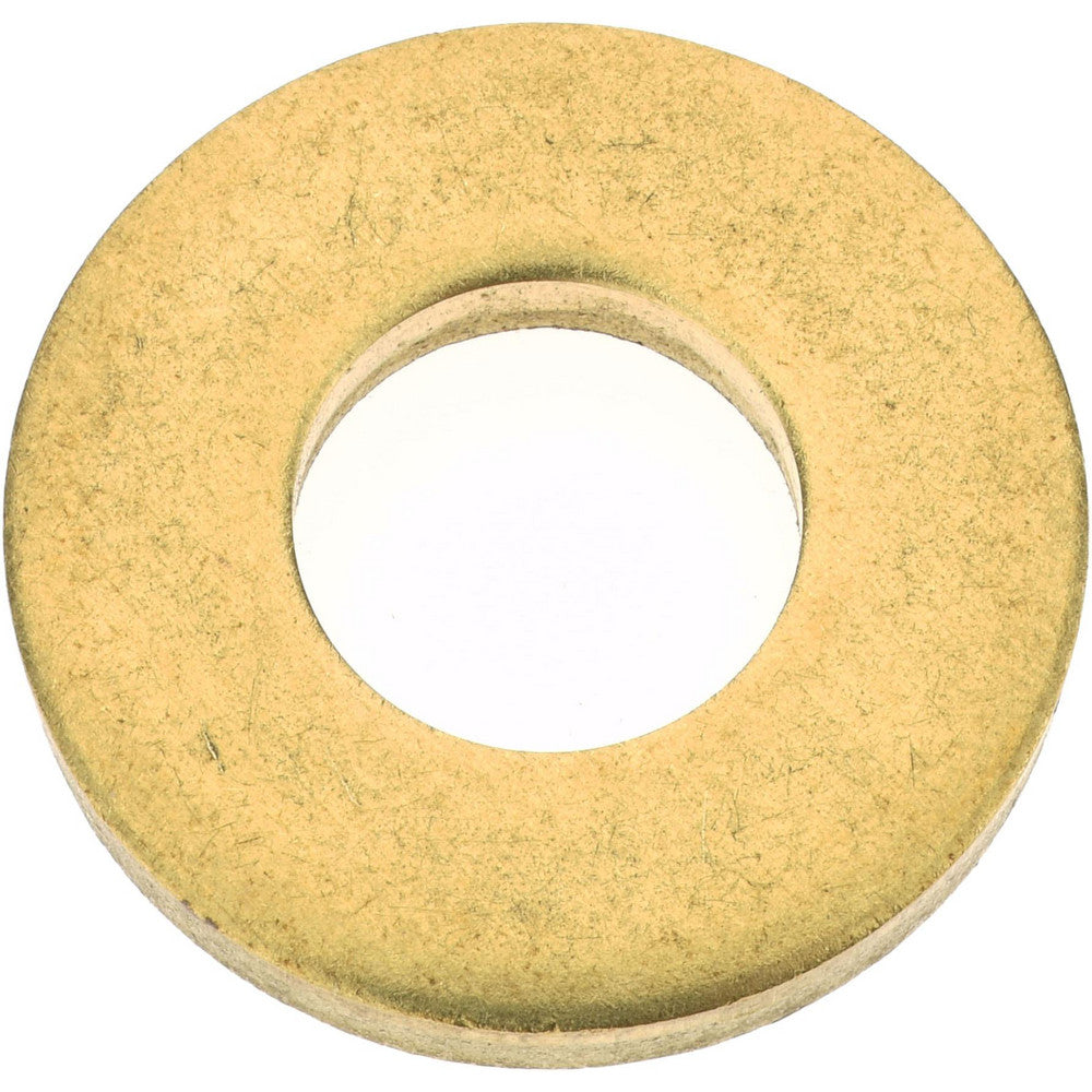 Gibraltar Z9097BR 3/8" Screw Standard Flat Washer Brass, Plain Finish