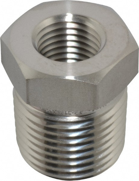 Ham-Let 3001073 Pipe Bushing 1/2 x 1/4" Fitting, 316 Stainless Steel
