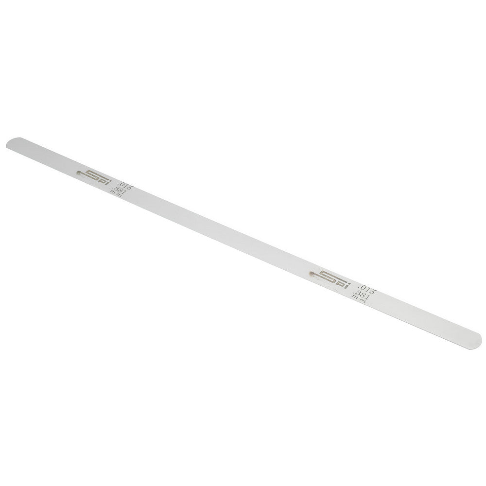 SPI 91-368-1 Feeler Gage 0.015" Thick, 0.5" Wide, 12" Long