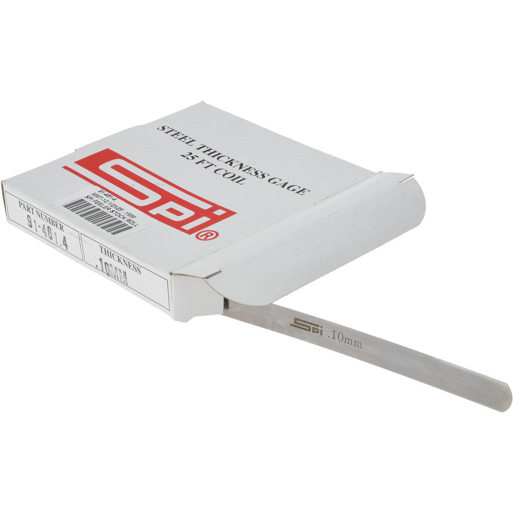 SPI 91-461-4 Feeler Stock Roll 1/2" Wide, 25' Long, High Carbon Steel