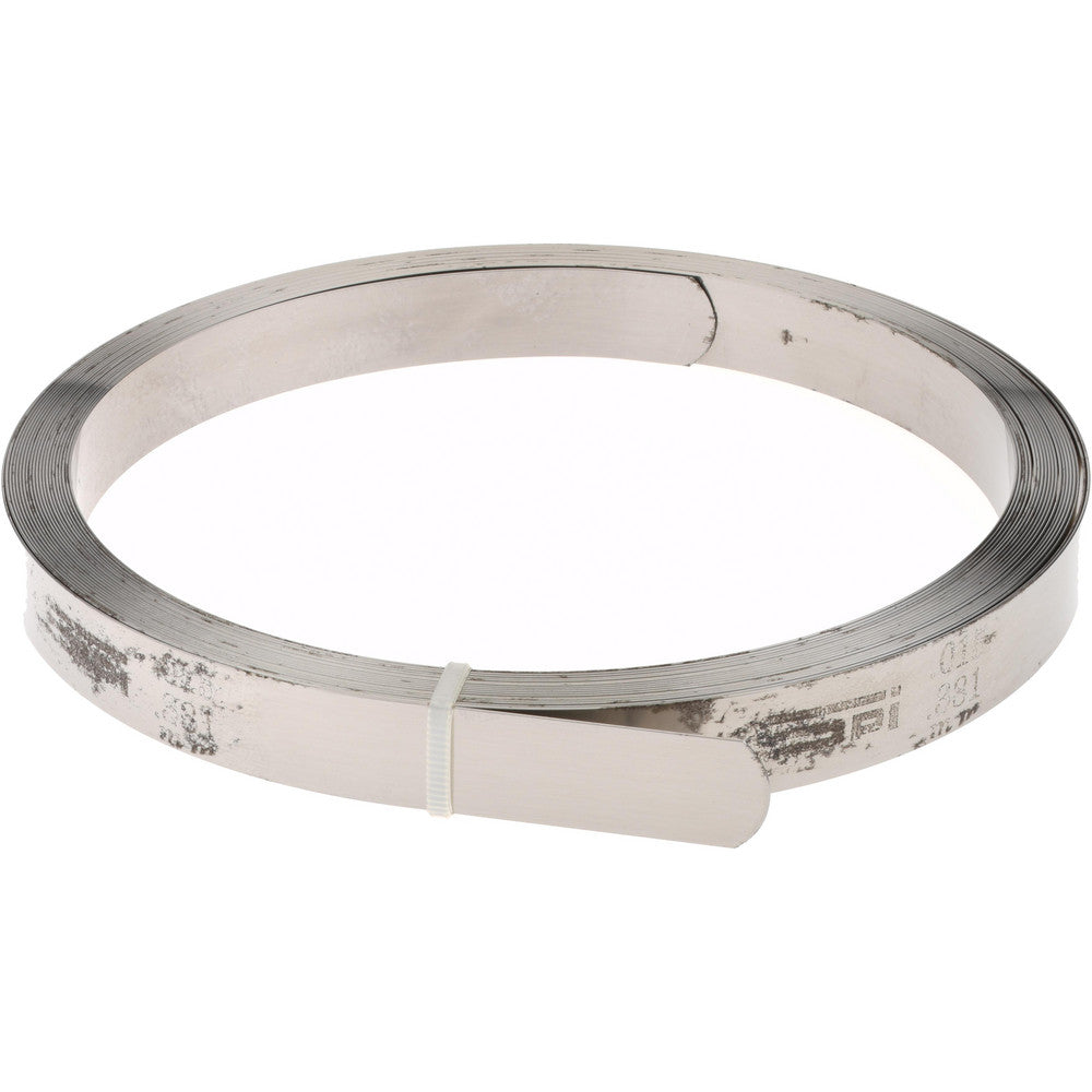 SPI 91-432-5 Feeler Stock Roll 0.015" Thick, 1/2" Wide, 25' Long, High Carbon Steel