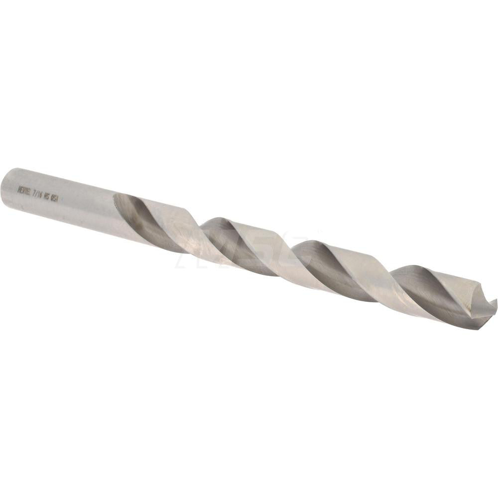 Hertel 85703593 Jobber Length Drill Bit 7/16" Dia, 118 °, High Speed Steel